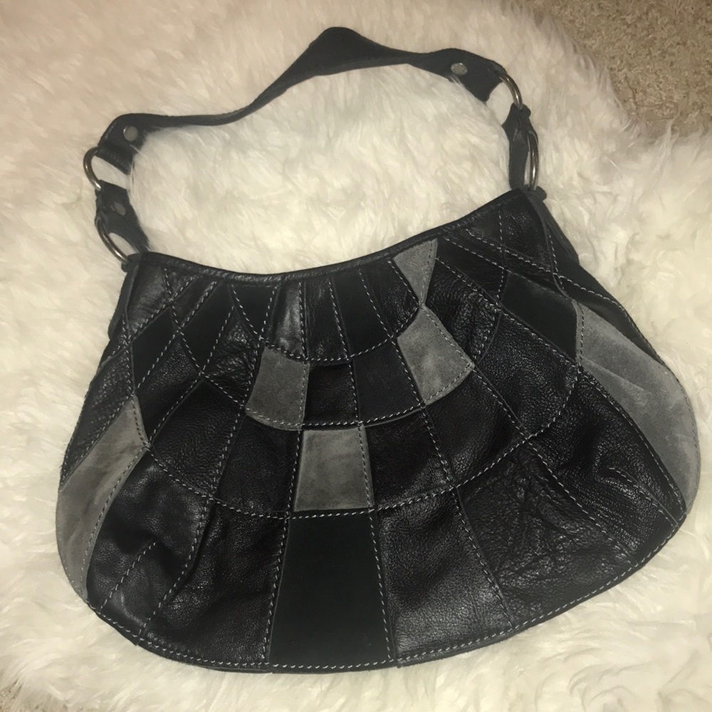 Lucky Brand Genuine Suede and Leather Bag